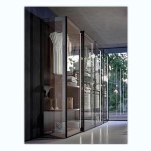 Armoires de luxe en contreplaqué à portes coulissantes armoires en mélamine faciles à <span class=keywords><strong>assembler</strong></span> meubles de chambre à coucher avec placard armoire armoire pour chambre - Product Image 5