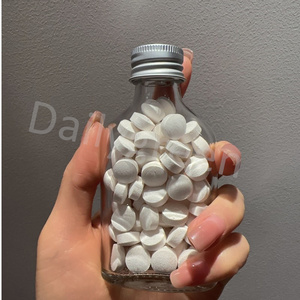 Solid Herbal <strong>Toothpaste</strong> Tablets <strong>SLS</strong>/Fluoride <strong>Free</strong> Natural Peppermint Travel Size Anti-Cavity Chewable Whitening <strong>Toothpaste</strong> - Product Image 4