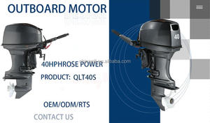 Moteur hors-bord essence 40 CV 2 temps refroidi par eau, état neuf, utilisé pour les bateaux MSA, moteur de bateau marin - Product Image 3