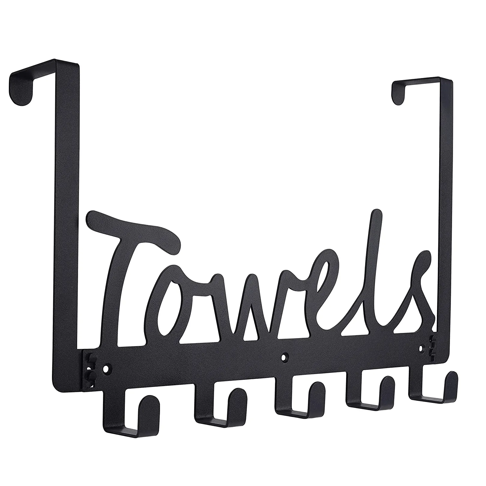Crochets de porte-serviettes organisateur robuste sur les armoires de salle de bains crochets de porte pour serviettes