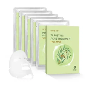 HODAF OEM/ODM maschera per il trattamento dell'acne naturale maschera per il viso riparatrice Anti-Acne per la cura della pelle