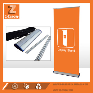 Banderas promocionales Banderas de fiesta enrollables al aire libre Banners Roll-up Pull Up Publicidad Soporte de piso <span class=keywords><strong>Banner</strong></span> de exhibición - Product Image 2