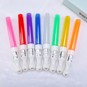 Biểu tượng tùy chỉnh rotund hình trụ LED nhấp nháy hiệu ứng Neon Nguồn cung cấp bên lễ hội buổi hòa nhạc Carnival cổ vũ lên đạo cụ ánh sáng thanh số lượng lớn - Product Image 2