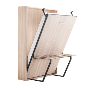 <span class=keywords><strong>Cama</strong></span> empotrada en la pared con armario de escritorio y ahorro de espacio inteligente personalizada al por mayor - Product Image 1