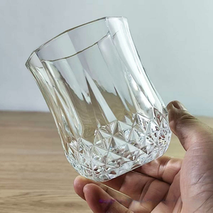 Vaso de chupito de 2 oz con base de diamante grabada, ideal para fiestas, <span class=keywords><strong>precio</strong></span> al por mayor - Product Image 5