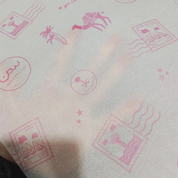 Papier de Soie d'Emballage Blanc Luxe, Haute Qualité, Personnalisé avec Logo, Couché, Imprimé Recto, Rouleau Cadeau en Papier de Luxe pour Artisanat