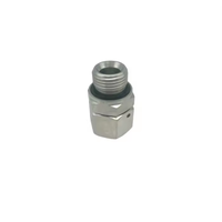 Adaptateur hydraulique droit de haute qualité Zhuji Supplier, 2MC métrique mâle avec joint captive vers 24 métrique femelle à siège conique