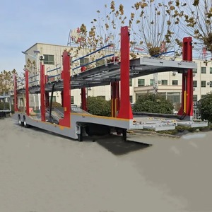 Transporteur de <span class=keywords><strong>voiture</strong></span> semi-remorque en acier robuste et durable pour le <span class=keywords><strong>transport</strong></span> par entreprise de camionnage avec une capacité élevée et un faible entretien - Product Image 1