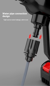 Wireless 21V High-Pressure Home &amp; Car Washer with Boost Electric Rechargeable Lithium Battery Brushless Function Car Wash - Product Image 2