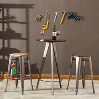 Mode Loisirs Haute Table À Cocktail Table Basse Bar Table LQ- BT301B