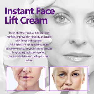 Hoygi crema istantanea lifting per il viso 50ml 30g olio 100g forma una crema idratante delicata per ridurre le rughe delle linee sottili sul viso - Product Image 4