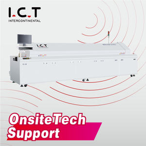 Machine de soudage par refusion à air chaud I.C.T, grande capacité, compteur de composants automatisé, <span class=keywords><strong>prix</strong></span> compétitif, directement de l'usine, moteur PLC - Product Image 1