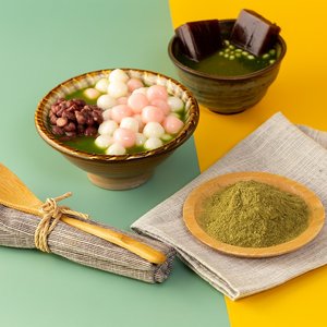 SIGNWIN Thé Matcha en poudre de qualité supérieure Thé à bulles au goût sucré Boissons emballées dans un sac - Product Image 5