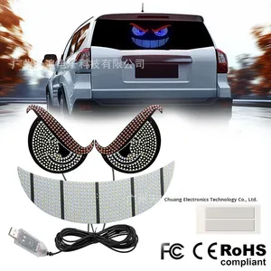 Luce di Avvertimento LED Dinamica a Occhio di Diavolo <span class=keywords><strong>XL</strong></span> 1W per Camion e Veicoli da Carico, Montaggio Universale 5V - Product Image 4