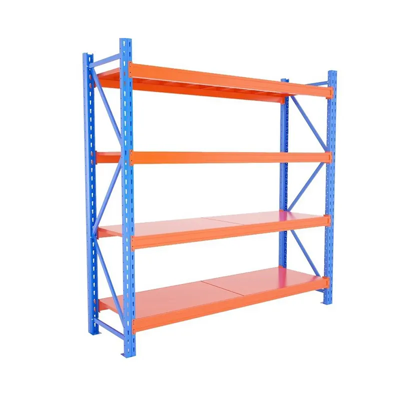 Supplier of Logistic Equipment Manufacturing Steel Structural Warehouse Racking Long Span Steel Shelf 300kgs per layer
