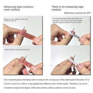 ชุดทำเล็บปลอมสำเร็จรูป 1 ชุด วัสดุ ABS สำหรับฮาโลวีน รูปทรงวงรี สีแดงดำ ลายใยแมงมุม กลิตเตอร์หรูหรา สไตล์โกธิคสีเข้ม ถอดออกได้ - Product Image 5