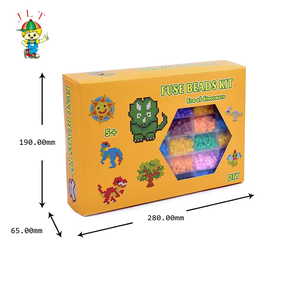 Ensemble de jouets éducatifs faits à la main bricolage artisanat fusible Perler perles Kit fabricant direct <span class=keywords><strong>en</strong></span> gros 9000 pièces <span class=keywords><strong>dinosaure</strong></span> perles à <span class=keywords><strong>repasser</strong></span> - Product Image 3