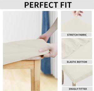 <span class=keywords><strong>Fundas</strong></span> <span class=keywords><strong>de</strong></span> Asiento Impermeables Estilo Cojín <span class=keywords><strong>para</strong></span> <span class=keywords><strong>Sillas</strong></span> <span class=keywords><strong>de</strong></span> <span class=keywords><strong>Comedor</strong></span>/Cocina, Juego <span class=keywords><strong>de</strong></span> 6 <span class=keywords><strong>Fundas</strong></span> Elásticas <span class=keywords><strong>para</strong></span> <span class=keywords><strong>Sillas</strong></span>, Extraíbles y Lavables a Máquina - Product Image 6