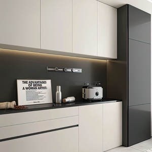 미국 현지 창고 재고 키 큰 중국 제조 플랫 팩 RTA 주방 캐비닛 액세서리 농가 주방 캐비닛 - Product Image 4