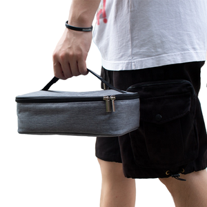 THK Mini <b>Lunchbox</b> Portable Cooler Bags Simple Cartoon Food Polyester Oxford Bags Small Hand-held <b>Insulated</b> Lunch Box - Product Image 6