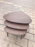 Table basse nordique moderne pour petits appartements, design compact pour salon, table à thé et table d'appoint créative pour canapé