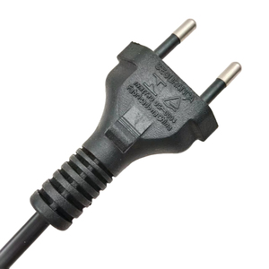 <span class=keywords><strong>สาย</strong></span>ไฟปลั๊กบราซิล 2 ขา แบบปลายเปิด รุ่น H03VVH2-F ขนาด 2x0.75 ตร.มม. 250V <span class=keywords><strong>AC</strong></span> สำหรับเครื่องใช้ไฟฟ้าขนาดเล็กในบ้าน - Product Image 2