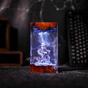 Lampe en résine OEM ODM Anime Hon <span class=keywords><strong>Kai</strong></span> Black Swan, Veilleuse Cygne de Minuit, Décoration de Chambre de Jeu Fantastique, Décoration pour Configuration Gaming, Cadeau pour les Joueurs - Product Image 3