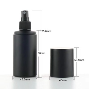 120ml 4oz 100ml 150ml 200ml Rỗng Pet <span class=keywords><strong>HDPE</strong></span> Matte Black Fine Mist nhựa mỹ phẩm bơm phun chai cho chăm sóc da và rượu - Product Image 3
