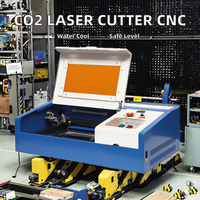 Nouvelle machine de gravure et de découpe au laser CO2 professionnelle, CNC, refroidie par eau, pour bois, acrylique, pierre, verre, plastique, papier, cuir, DXF