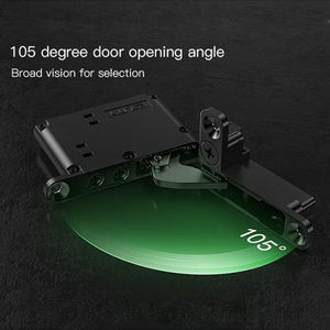 Шкафный шкаф для мебели, регулируемый Невидимый, действительно скрытый гидравлический воздушный шарнир для дверей кухонных ванных комнат - Product Image 4