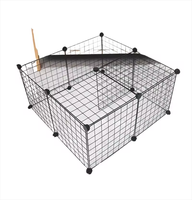 Cage de voyage portable robuste pour cochon d'inde du fabricant C & C pour animaux de compagnie