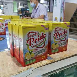 Detergente en Polvo de Alta Calidad, 100g, en Caja de Papel, para Blanquear Ropa, Venta al Por Mayor para Oriente Medio - Product Image 5