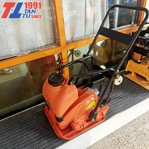 طريق واحد قابل للعكس يعمل بالبنزين والديزل اهتزازي أرضي Campting <span class=keywords><strong>Compactor</strong></span> لطريق الإسفلت والرمل - Product Image 1