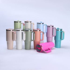 Vaso Térmico de Acero Inoxidable de 40 oz con Asa - Taza de Viaje Aislada al por Mayor para Regalos con Logotipo Personalizado - Product Image 2