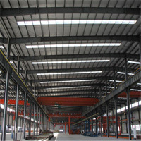 Edificio Industrial de Acero para Taller con Estructura de Acero de Alta Resistencia y Sistema de Techo Moderno