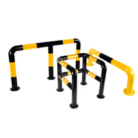 Barrière de stationnement en forme de U, style M, renforcée, anti-collision, en acier, épaissie, anti-corrosion IP66, pour ingénieurs