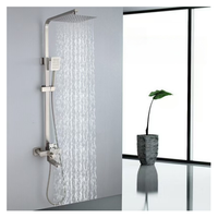 Ensemble complet de douche certifié CE de luxe douches modernes à haute pression colonne de douche à économie d'eau pour salle de bain d'hôtel