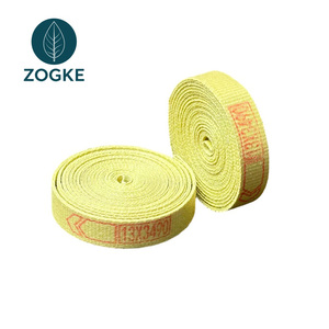 Cinta de garnitura eléctrica ignífuga amarilla 18mmx3000m de gasa de aramida y lino de baja extensibilidad 220V MK8 MK9 - Product Image 6