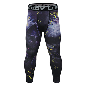 OEM BJJ Spats <strong>Leggings</strong> Custom Logo Men Compression Pants for MMA Grappling <strong>Combat</strong> Sports Quick Dry Printed Training Tights - Product Image 6