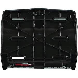 Distributeur de papier toilette Boardwalk Xtra 2 rouleaux, format contrôlé, 11.13 X 7.38 X 8.88, noir translucide, fournitures de toilette - Product Image 4