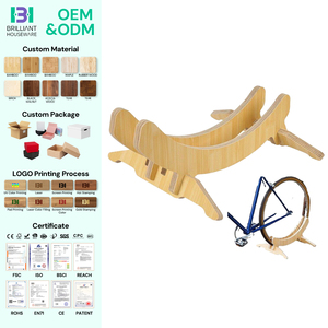 Soporte para Bicicletas <span class=keywords><strong>BH</strong></span>, Accesorios de Ciclismo, Soportes de Piso para Bicicletas, Almacenamiento Interior, Soporte de Madera para Estacionamiento de Bicicletas - Product Image 1