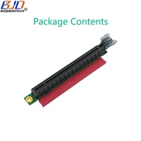 Nouvelle carte adaptateur PCI-E 3.0 16X vers PCIE X16 à 90 degrés pour boîtier de serveur 1U en stock (modèle 2026)