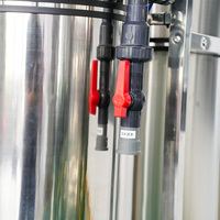 Filtro de Agua de Ósmosis Inversa Industrial de Acero Inoxidable de 500 LPH, Personalizado, de Bajo Costo Operativo, con Certificación CE, para Proyectos Gubernamentales