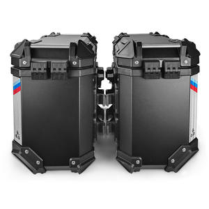 Boîte de rangement latérale en alliage d'aluminium pour moto 35L/45L, boîte à outils multifonctionnelle étanche, alarme pour moto - Product Image 4