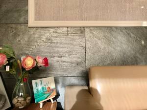 Paneles de Revestimiento de Pared de Piedra de Pizarra Verde Océano, Acabado Natural Frío, Superficie Decorativa para Espacios Interiores y Exteriores - Product Image 2