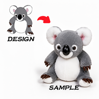 Produsen mainan mewah dengan MOQ rendah OEM ODM membuat hewan boneka redusiabilitas tinggi kustom dan boneka mewah lembut dengan desain Anda