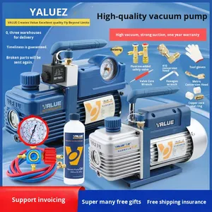 Nueva Bomba de Vacío Eléctrica de Acero Inoxidable de Doble Etapa Flying 4L Original con Filtro para Uso en Laboratorio <span class=keywords><strong>FEIYUE</strong></span> para Instalación - Product Image 5