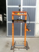 Presse hydraulique d'atelier 75 tonnes air/électrique avec hauteur de levage de 0 à 910 mm, garantie 12 mois pour usage en atelier de réparation automobile
