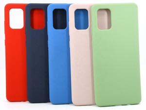 Per <span class=keywords><strong>Samsung</strong></span> <span class=keywords><strong>Galaxy</strong></span> A71 5G A11 A21S A31 <span class=keywords><strong>A51</strong></span> <span class=keywords><strong>custodia</strong></span> protettiva in Silicone liquido antiurto in fibra Superfine - Product Image 2