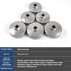 Herramienta de reparación de automóviles de aleación, tipo de <span class=keywords><strong>tapa</strong></span>, filtro de aceite, máquina de montaje de desmontaje, venta al por mayor, llave de medición métrica tipo cuenco - Product Image 5